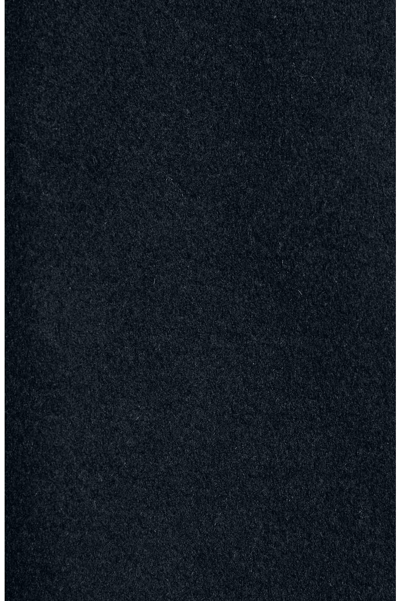 Wool Blend Long Military Coat, Alternate, color, NAVY