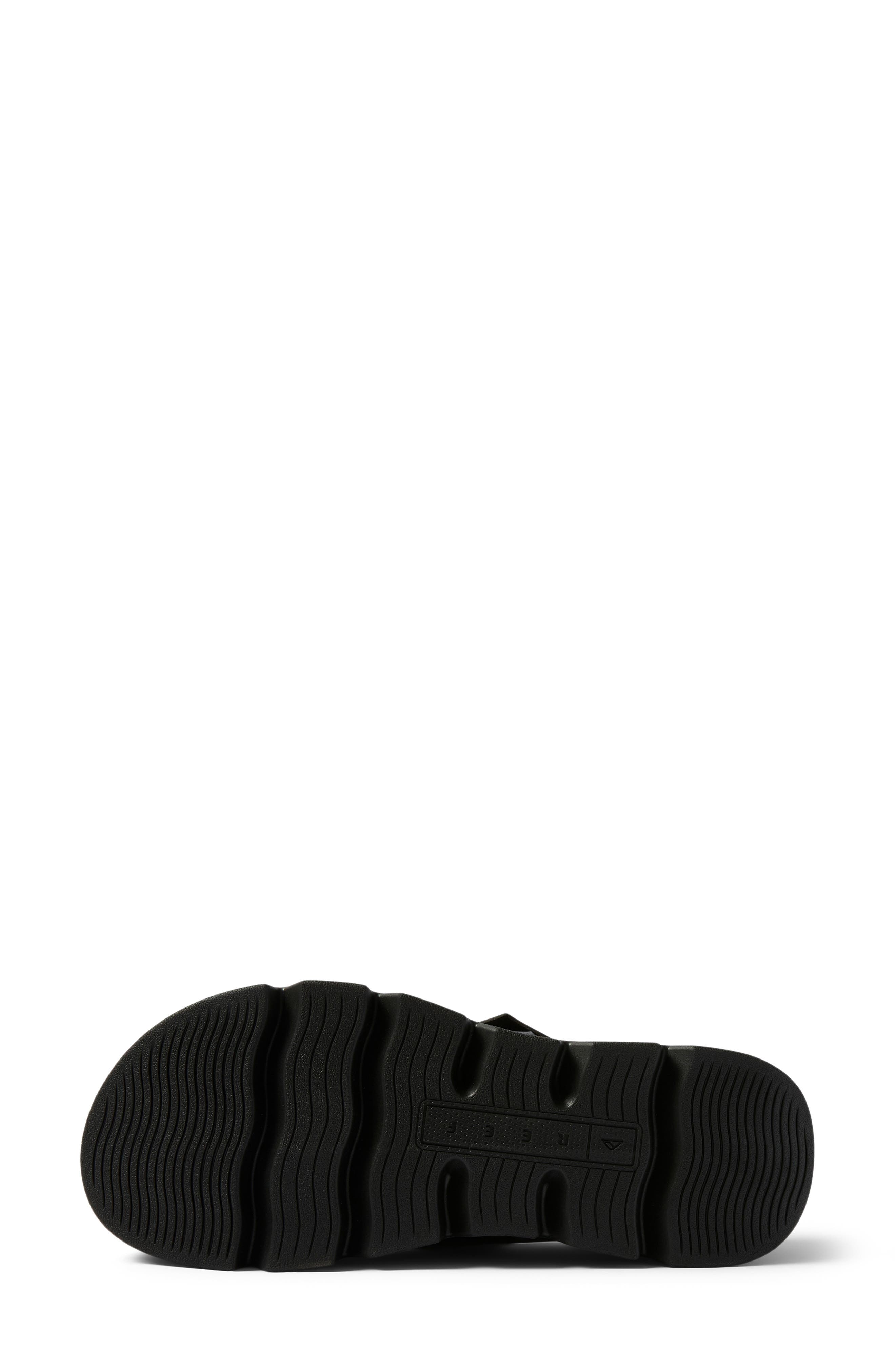 Reef Vista Luxe Liah Slingback Platform Sandal, Alternate, color, Black