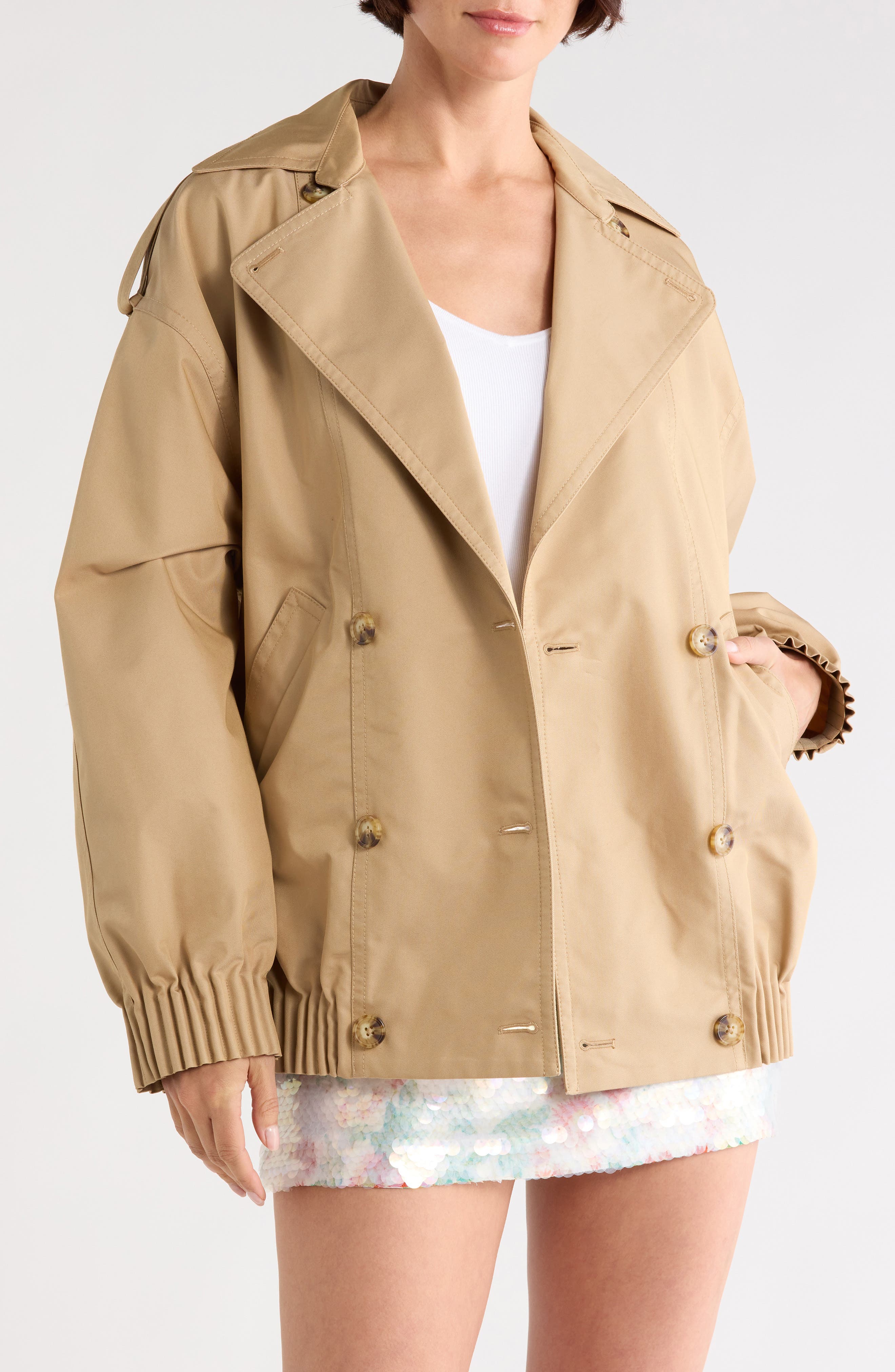 Diane von Furstenberg Stevie Double Breasted Coat