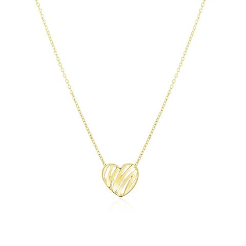 Scribble Heart Necklace