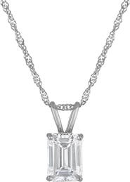 FZN 14K Gold Lab Grown Diamond Pendant Necklace