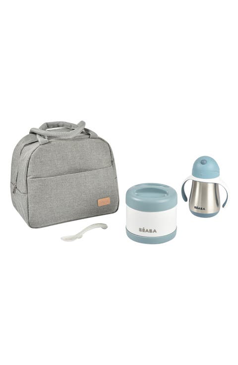 Kids' On-the-Go Insulated Lunch Bag & Meal Set