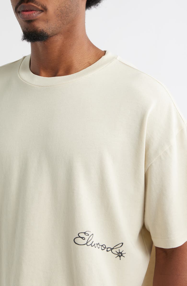 Elwood Trademark Crop Hill T-Shirt, Alternate, color, White Oak