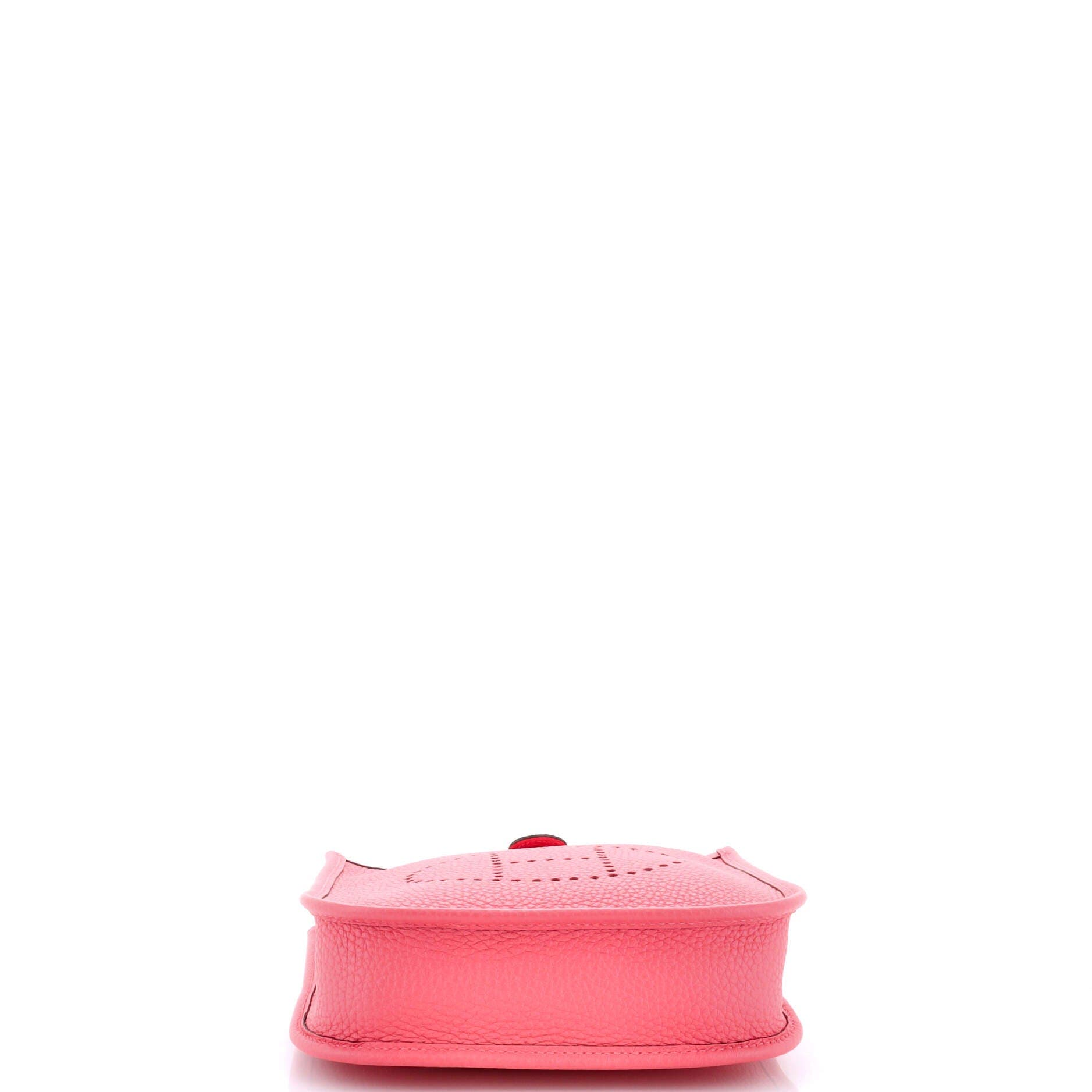 Pre-Owned Hermes Evelyne Bag Gen III Clemence TPM, Alternate, color, Rose Azalee