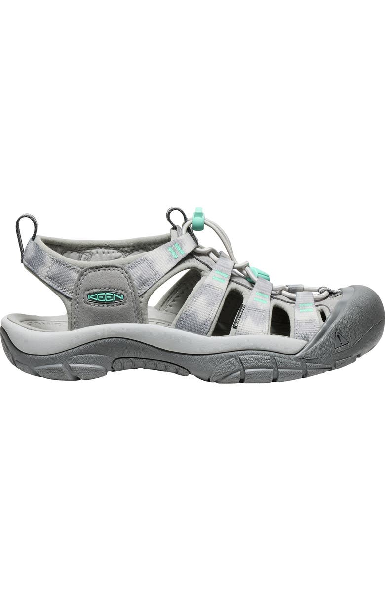 KEEN Newport H2 Hybrid Sandal, Alternate, color, Alloy/ Chevron