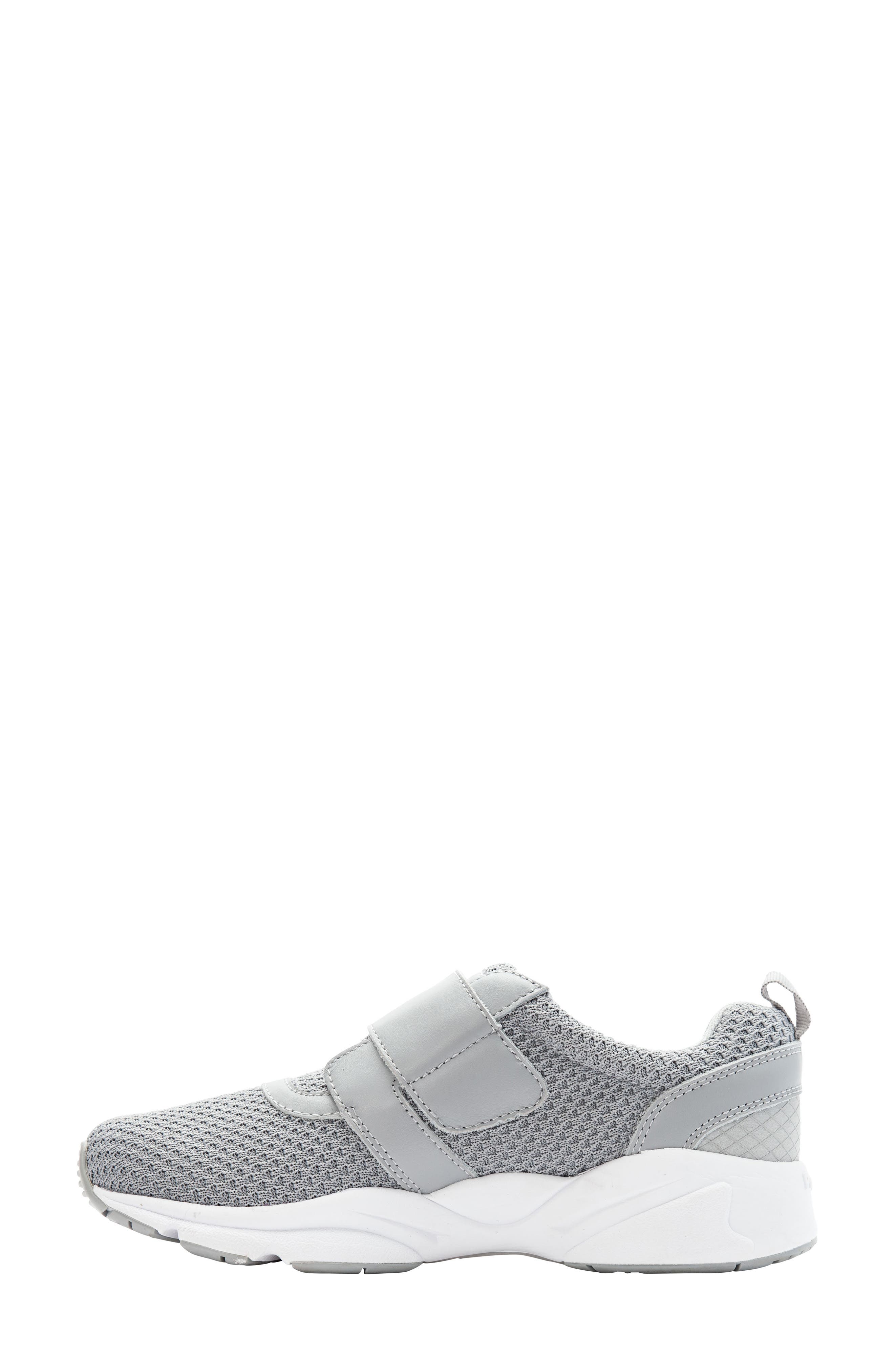 Stability X Strap Sneaker, Alternate, color, LIGHT GREY FABRIC