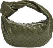 Bottega Veneta Mini Jodie Intrecciato Leather Top Handle Bag