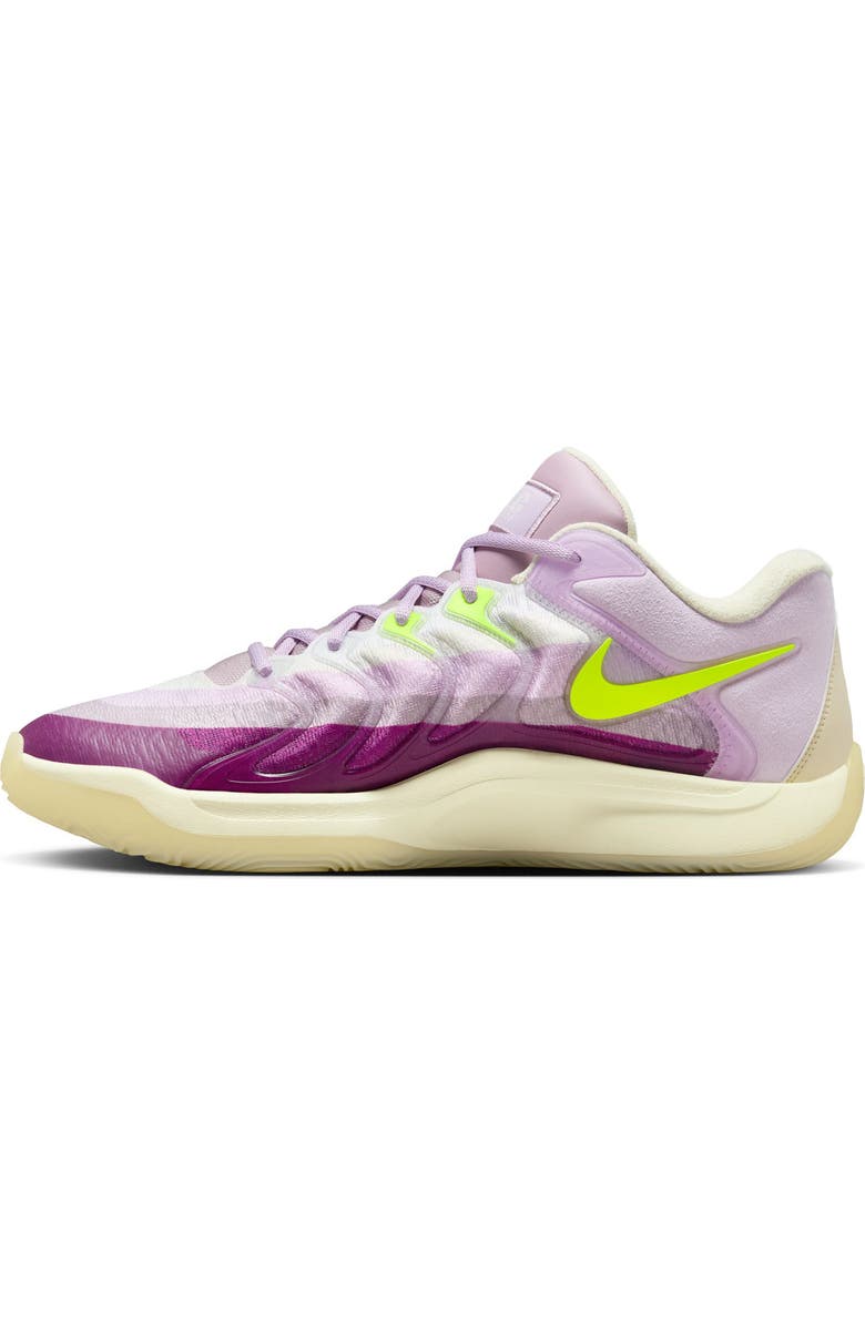 Nike KD17 Sneaker, Alternate, color, Coconut Milk/ Viotech