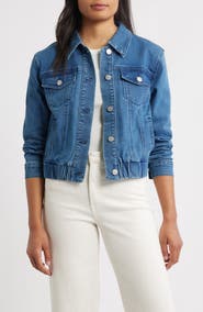 CITY BLUES Denim Bomber Jacket