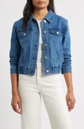 CITY BLUES Denim Bomber Jacket