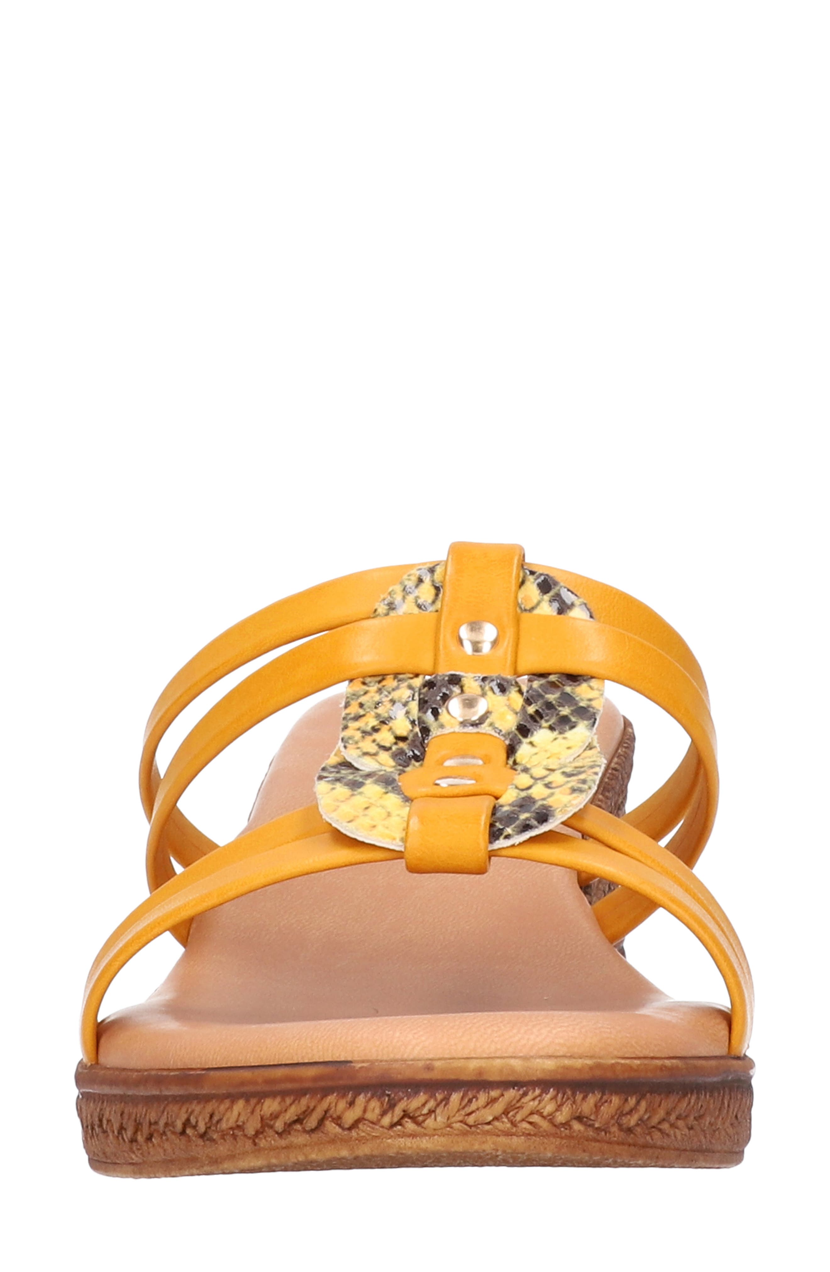 TUSCANY by Easy Street<sup>®</sup> Micola Wedge Slide Sandal, Alternate, color, 