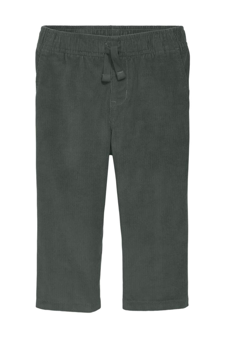 Baby Stretch Corduroy Drawstring Pant, Main, color, Asphalt