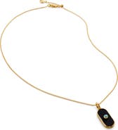 Monica Vinader Tablet Pendant Necklace