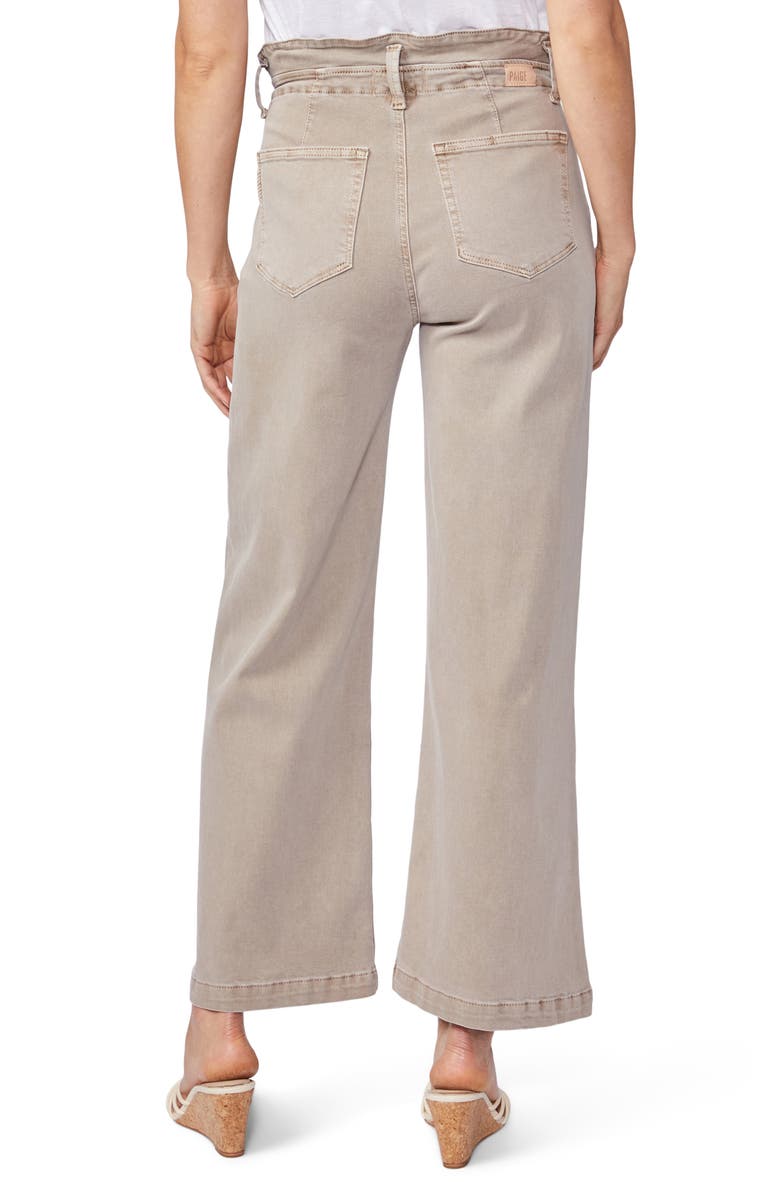 PAIGE Carly Tie Waist Wide Leg Pants, Alternate, color,