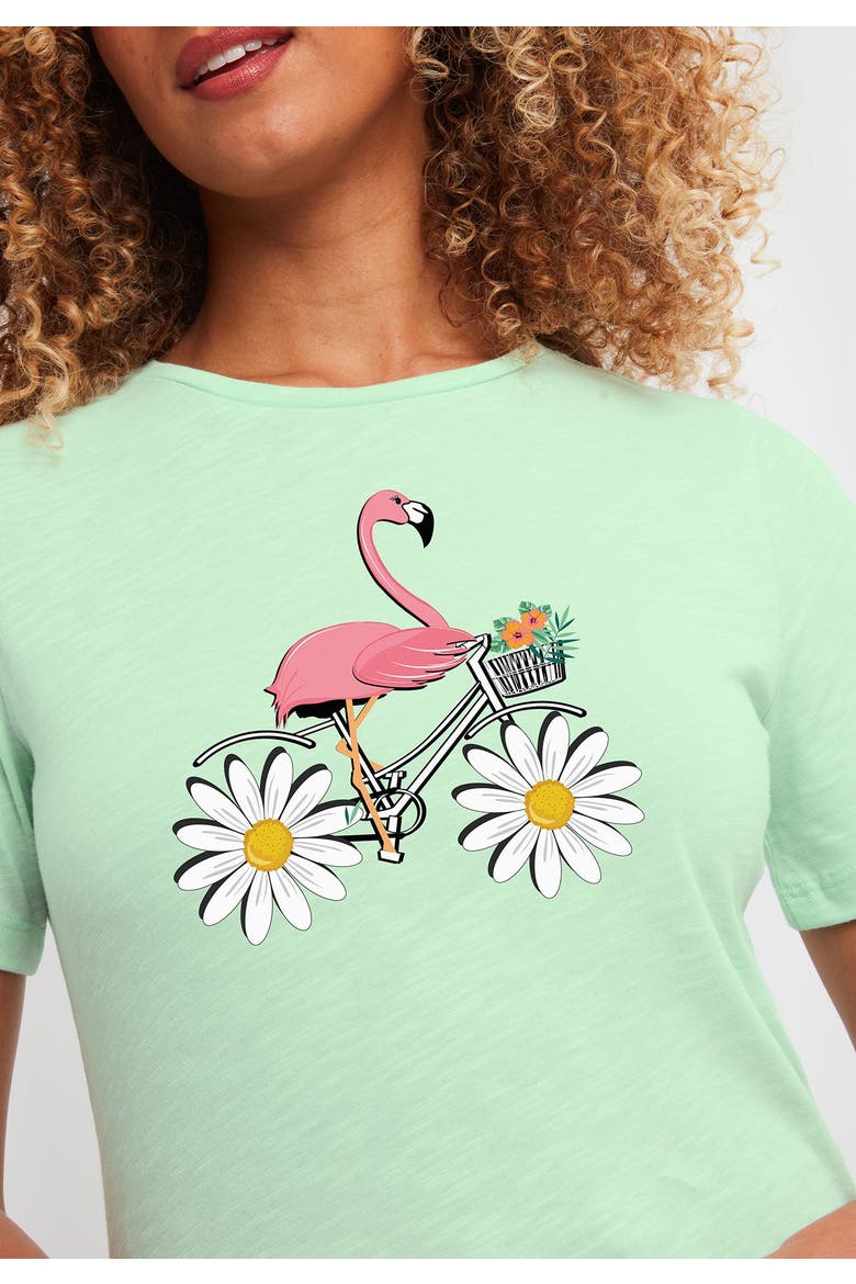 Stretch Cotton Graphic Tee, Main, color, FREE SPIRIT