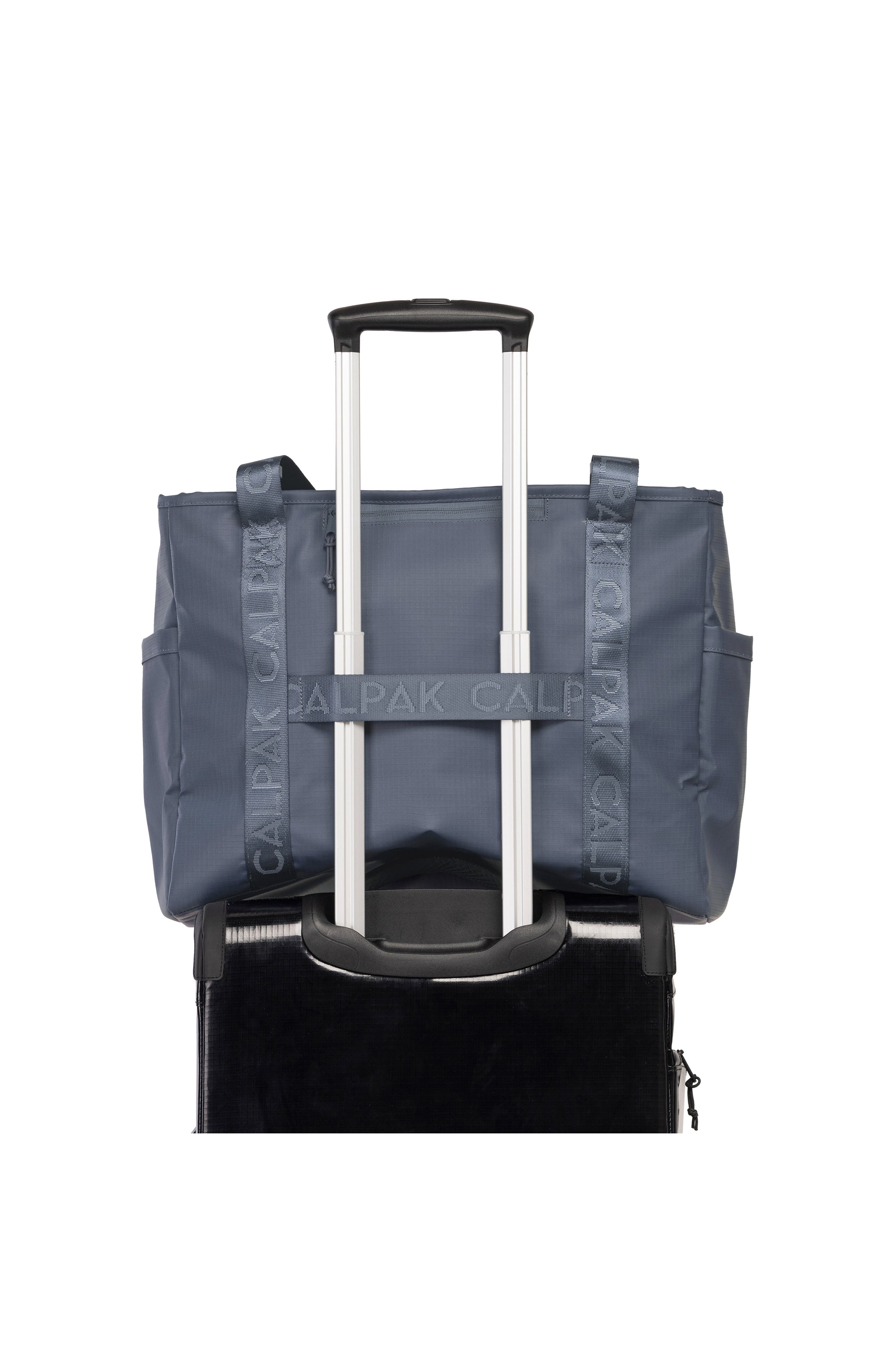 Terra 35L Water Resistant Zip Tote, Alternate, color, INDIGO