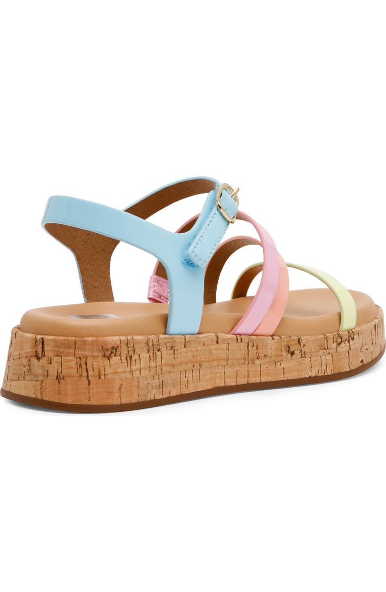 DV by Dolce Vita Kids' Swish Platform Sandal, Alternate, color, Rainbow