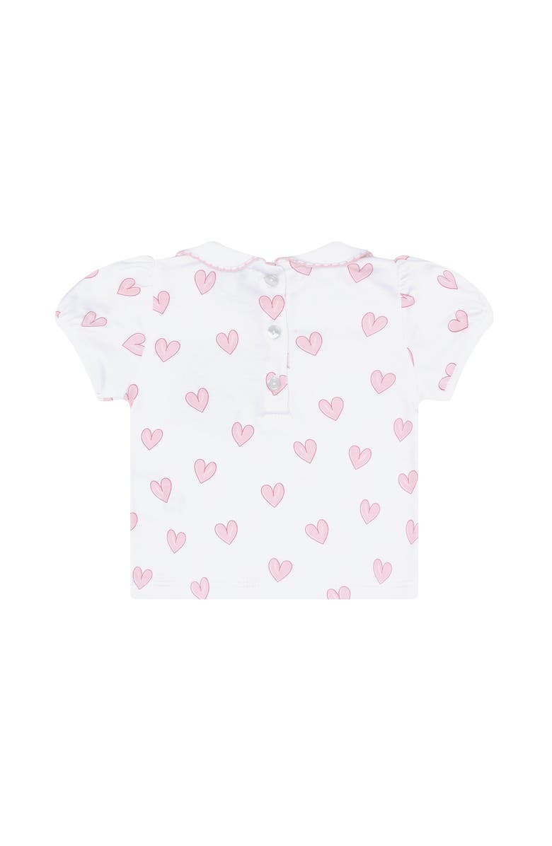 Nellapima Pink Heart Print Diaper Cover Set - Baby, Alternate, color, Pink