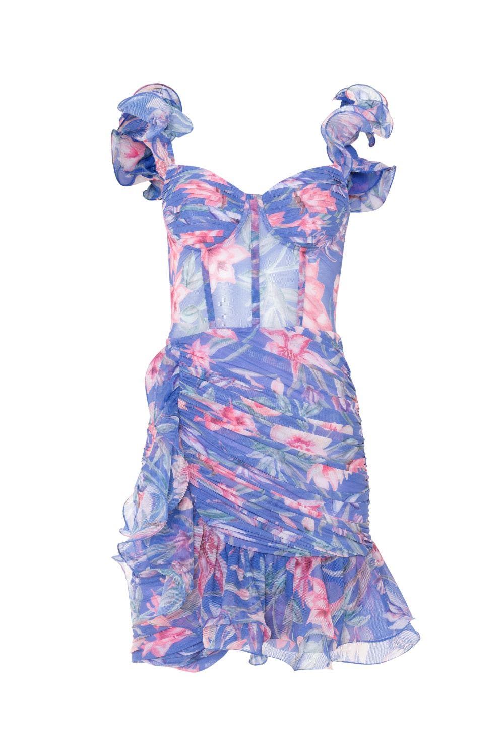 Amaryllis Flutter Mini Dress - image 2