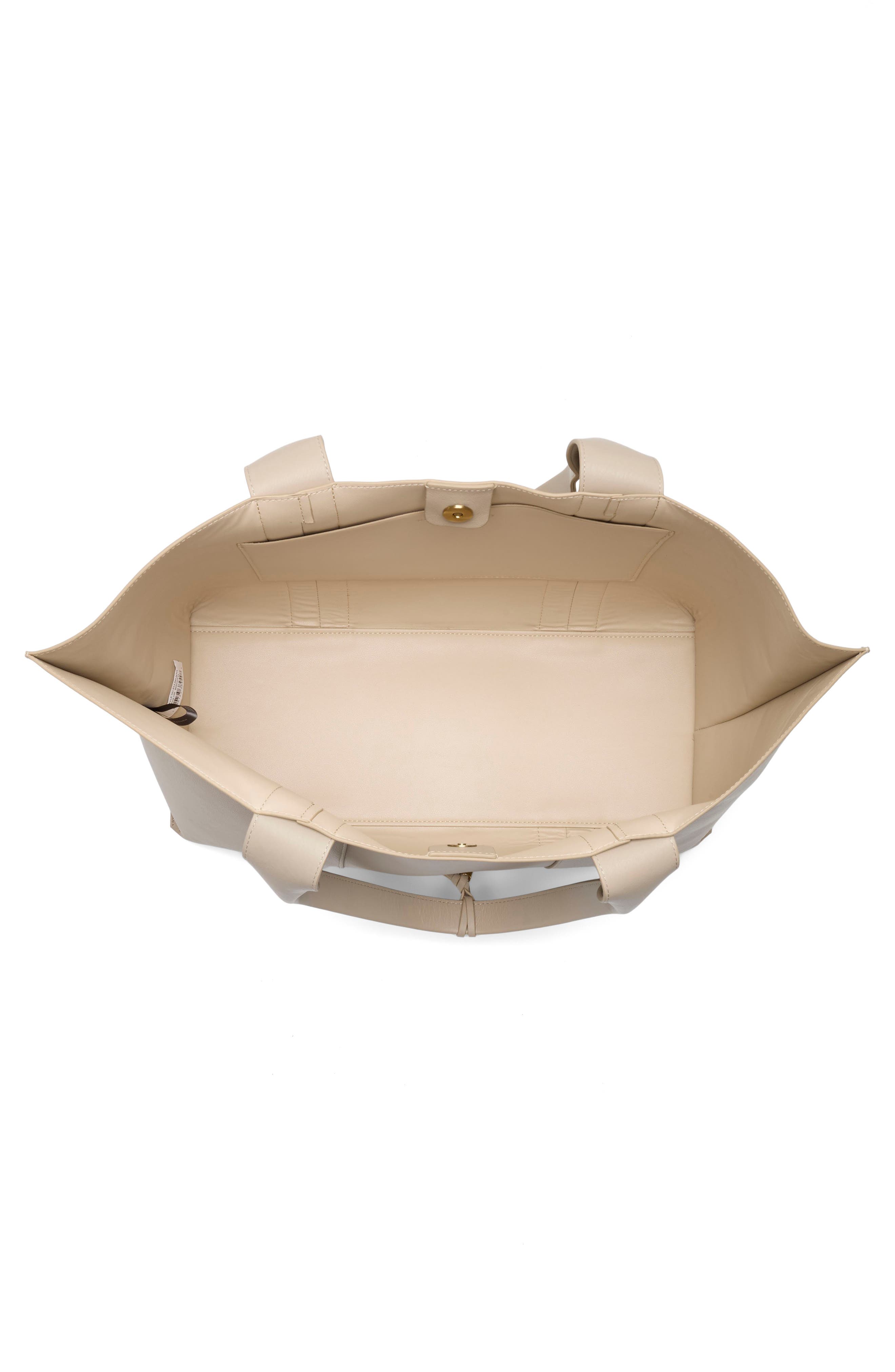 Ellah Tote Bag, Alternate, color, BISCOTTI