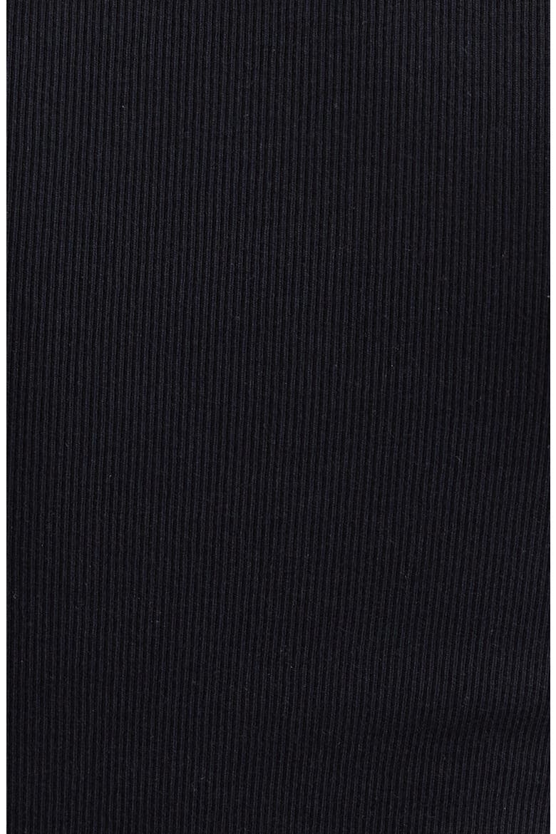 Totême Espera Rib Stretch Organic Cotton Tank, Alternate, color, BLACK