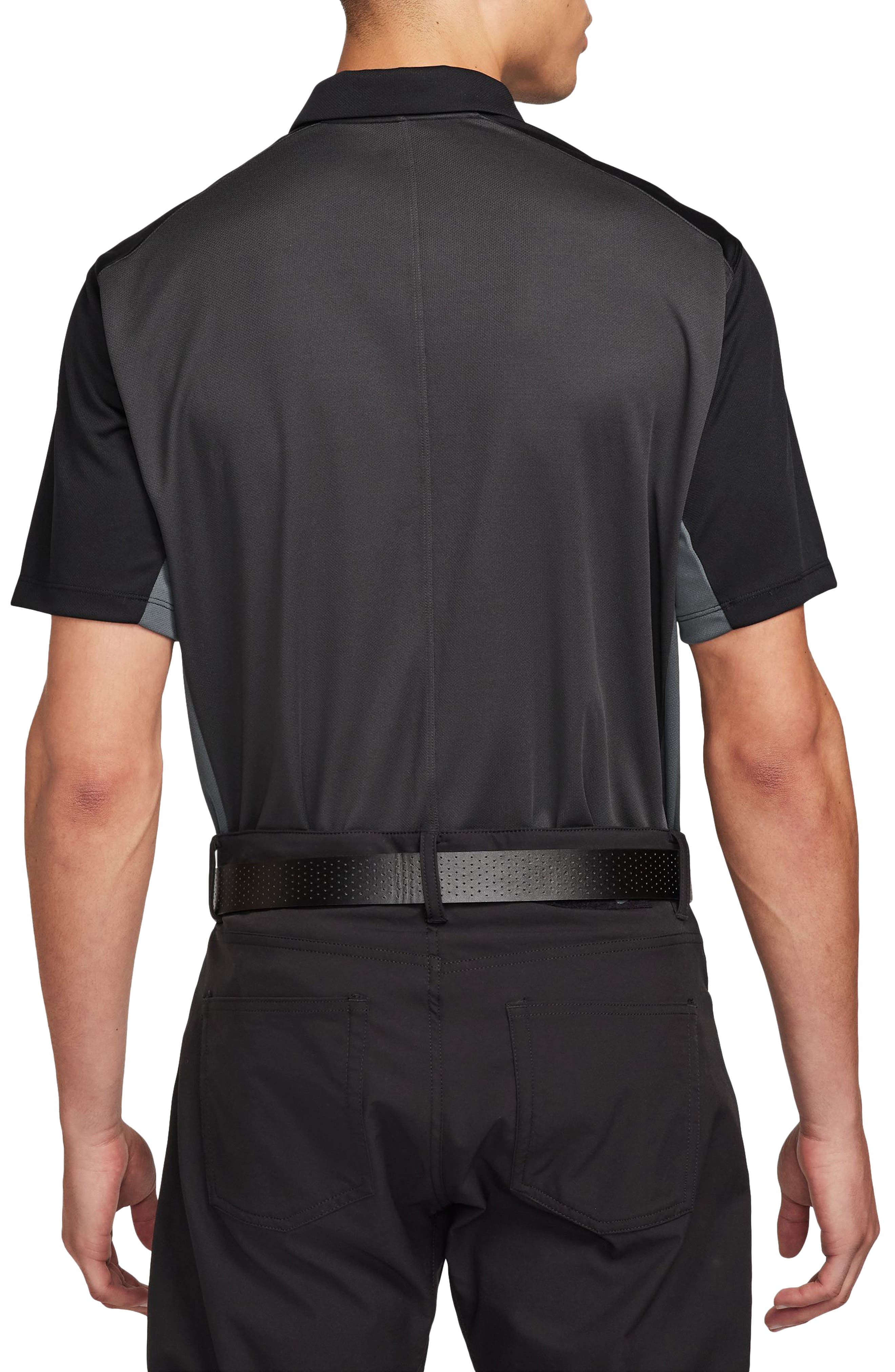 nike dry short sleeve colorblock polo