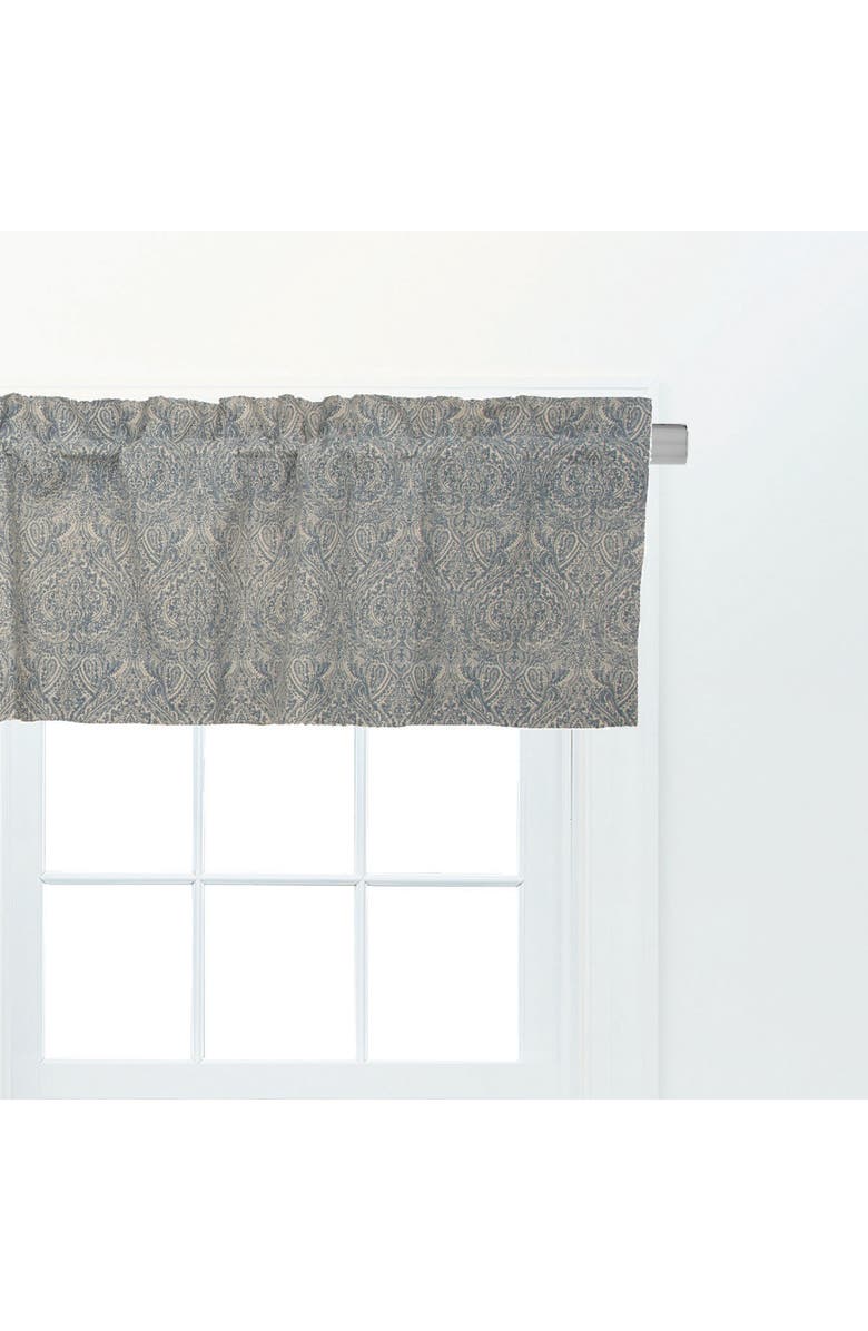 carol & frank Desiree Blue Valance Set of 2, Alternate, color, Blue
