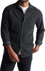 Rowan Nobel Fine Wale Corduroy Button-Up Shirt