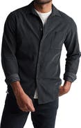 Rowan Nobel Fine Wale Corduroy Button-Up Shirt