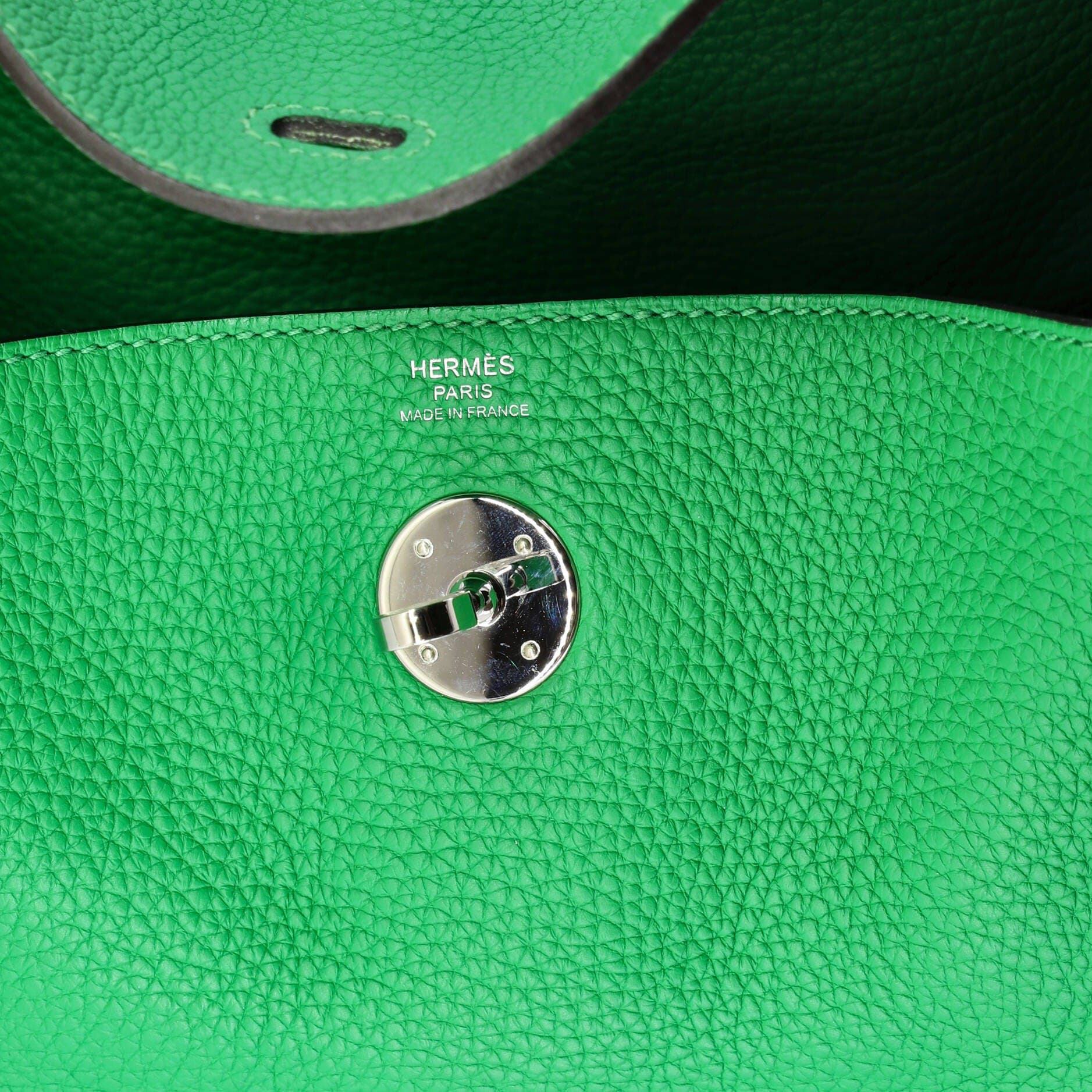 Pre-Owned Hermes Lindy Bag Clemence 26, Alternate, color, Green