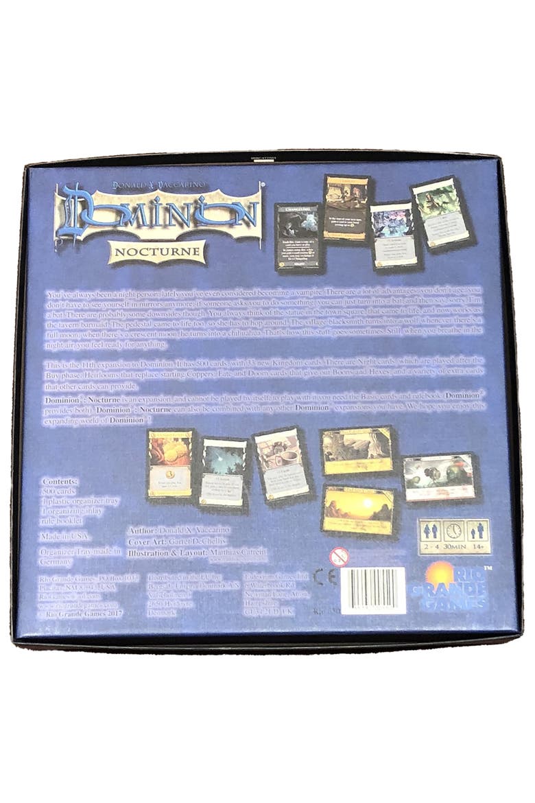 Dominion Nocturne Board Games, Strategy Card Game, Kids 14+, Alternate, color, Multicolored