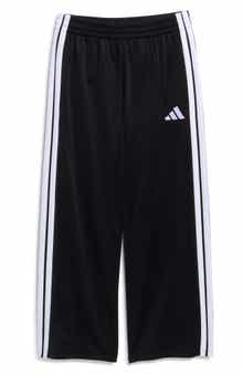 Kids' 3-Stripes Tricot Wide Leg Pants