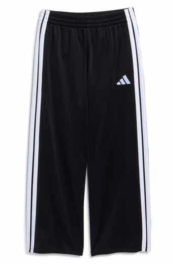 Kids' 3-Stripes Tricot Wide Leg Pants