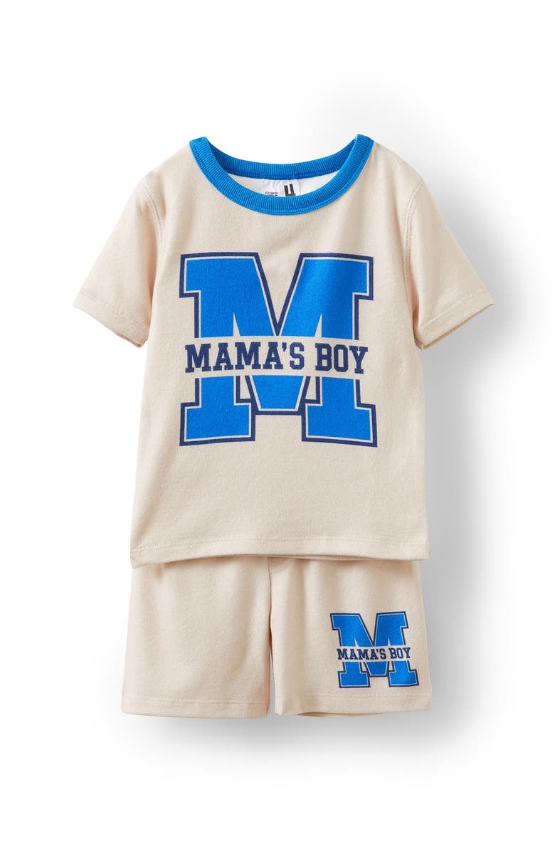 Cotton On Kids Kid's Sawyer Super Soft Short Sleeve Pyjama Set, Main, color,