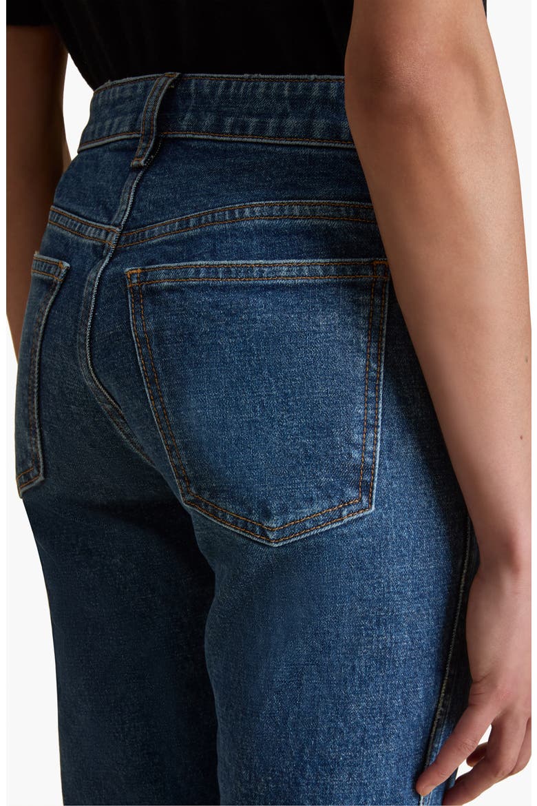 Vivian High Waist Crop Flare Jeans, Alternate, color, BOONE
