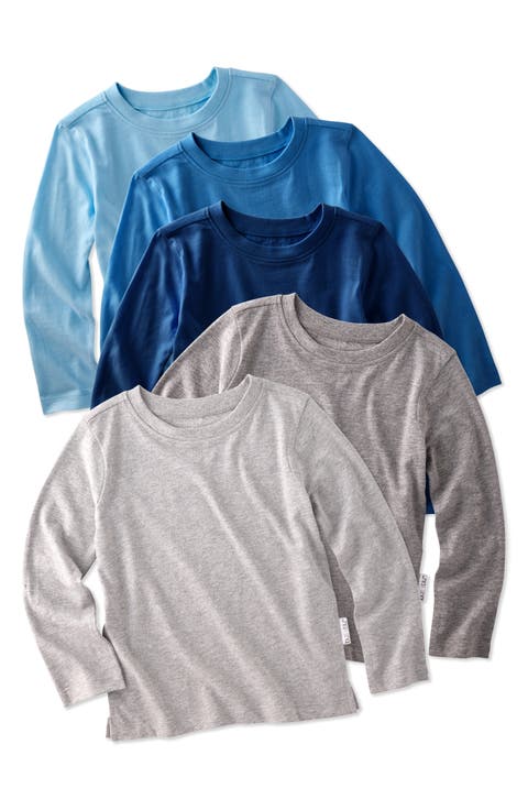 London 5-Pack Assorted Organic Cotton T-Shirts (Toddler)