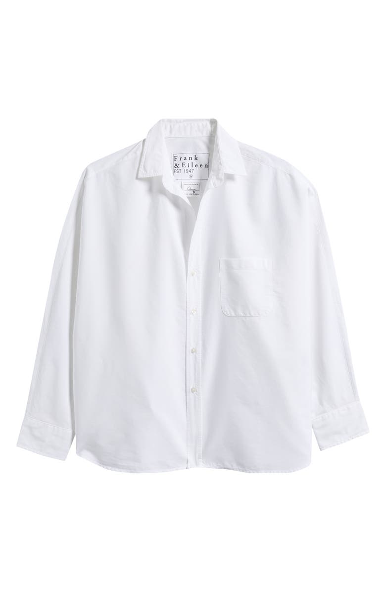 Frank & Eileen Continuous Button-Up Shirt, Alternate, color, Whtd