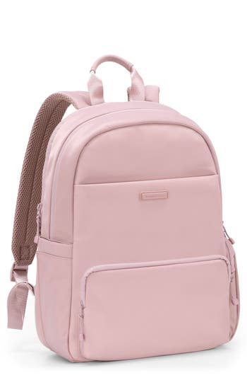 TRAVELERS CHOICE Iria 17-Inch Laptop Backpack in Dusty Rose at Nordstrom Rack