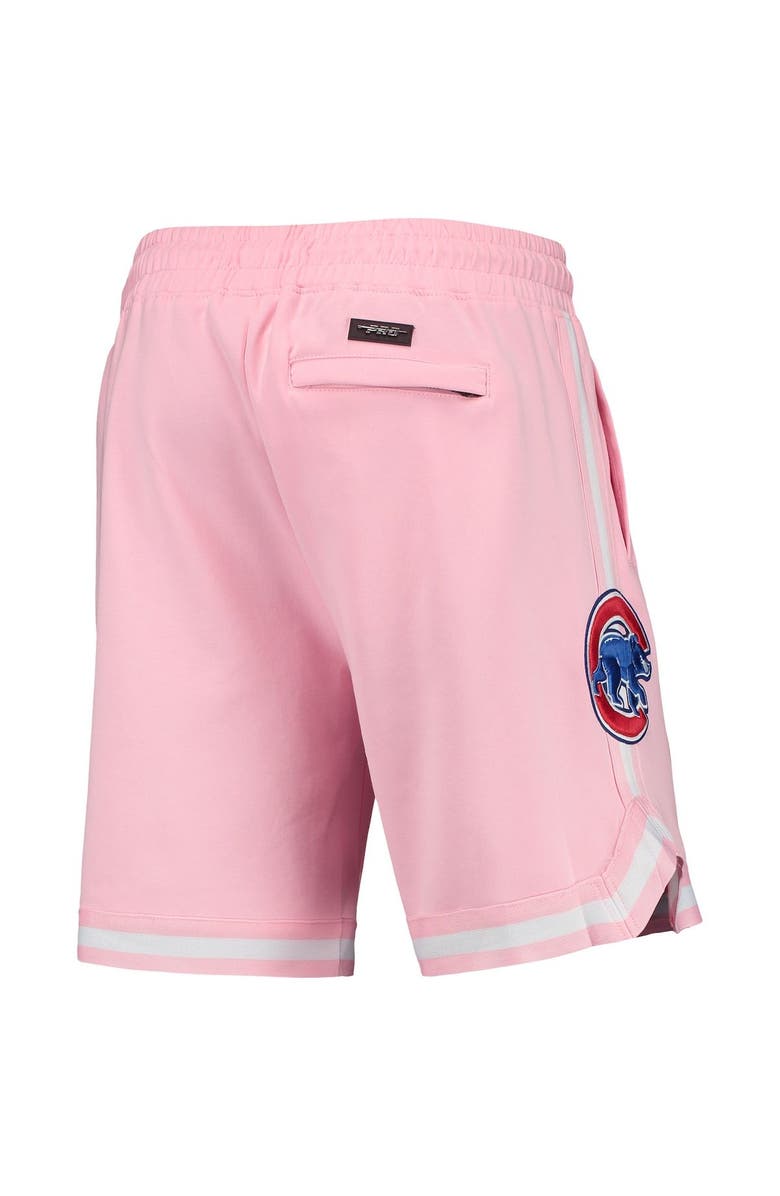 PRO STANDARD Men's Pro Standard Pink Chicago Cubs Logo Club Shorts, Alternate, color, Pink