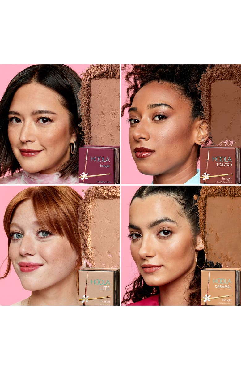 Benefit Cosmetics Benefit Hoola Contourist Bronzer Palette, Alternate, color, 