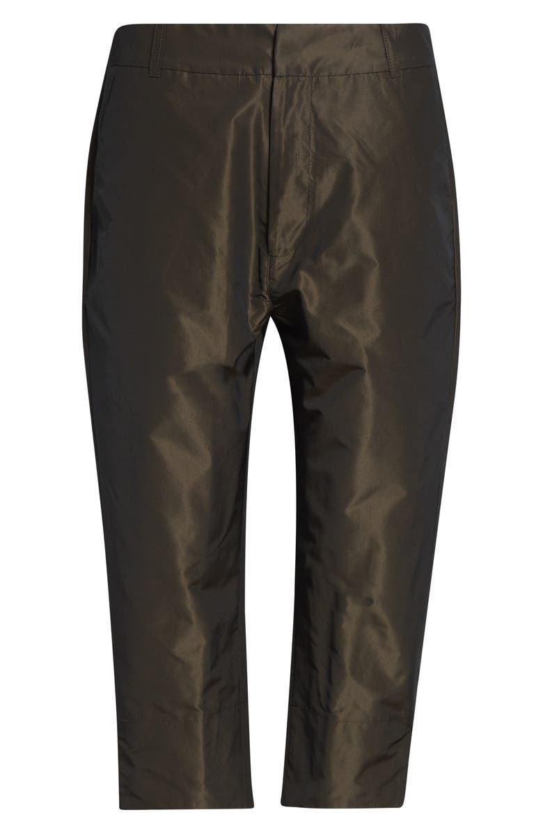 renaissance renaissance Sami Duchesse Satin Capri Pants, Main, color, Brown