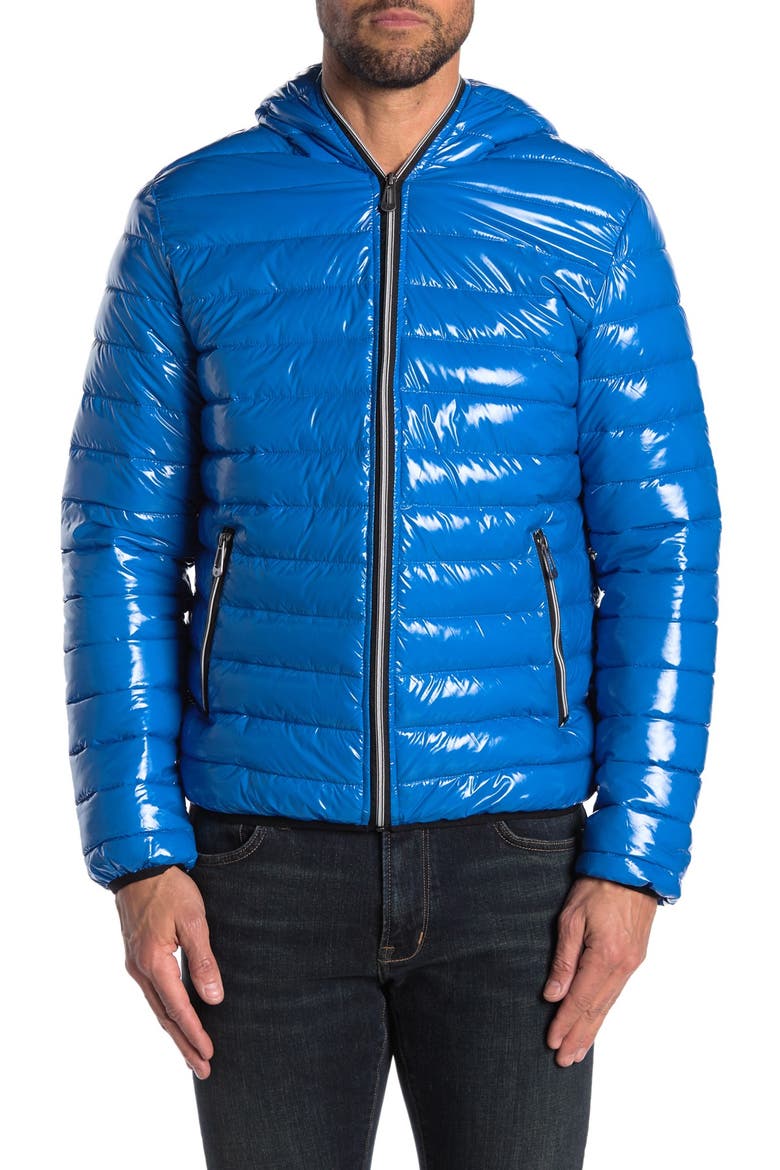 Lightweight Hooded Puffer Jacket, Alternate, color, ROYAL