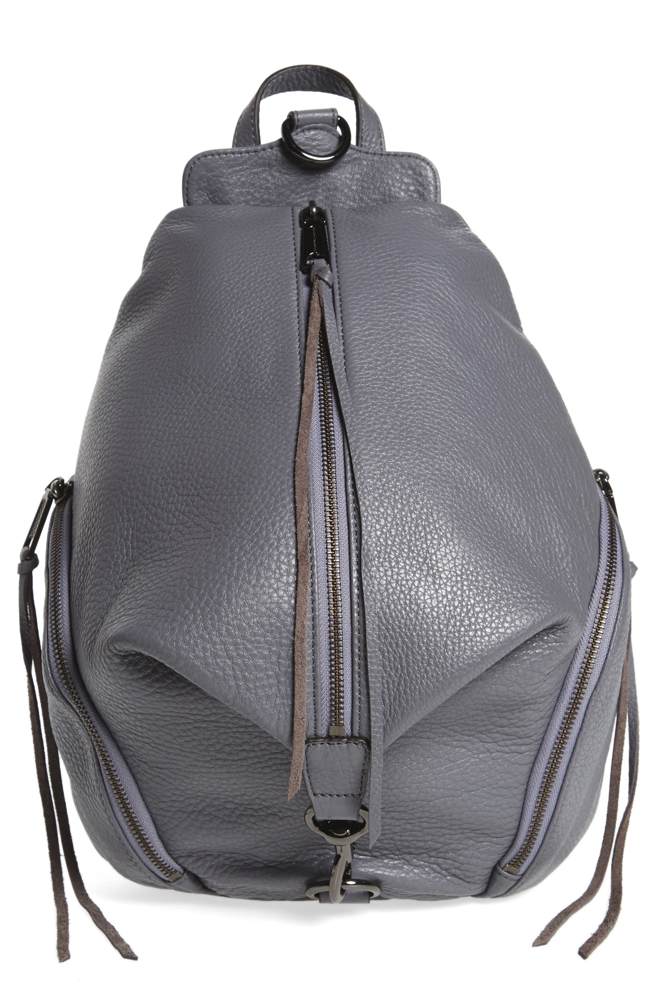 'Julian' Backpack, Main, color, GREY DENIM