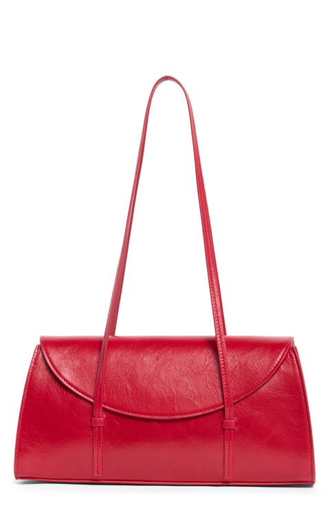 Elena Leather Shoulder Bag