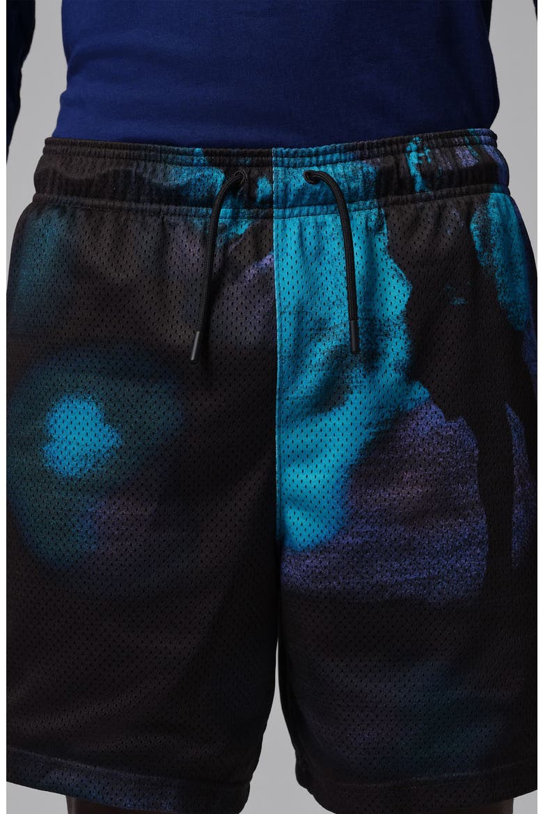 Brooklyn Dream Dunk Shorts, Alternate, color, BLACK/ WHITE