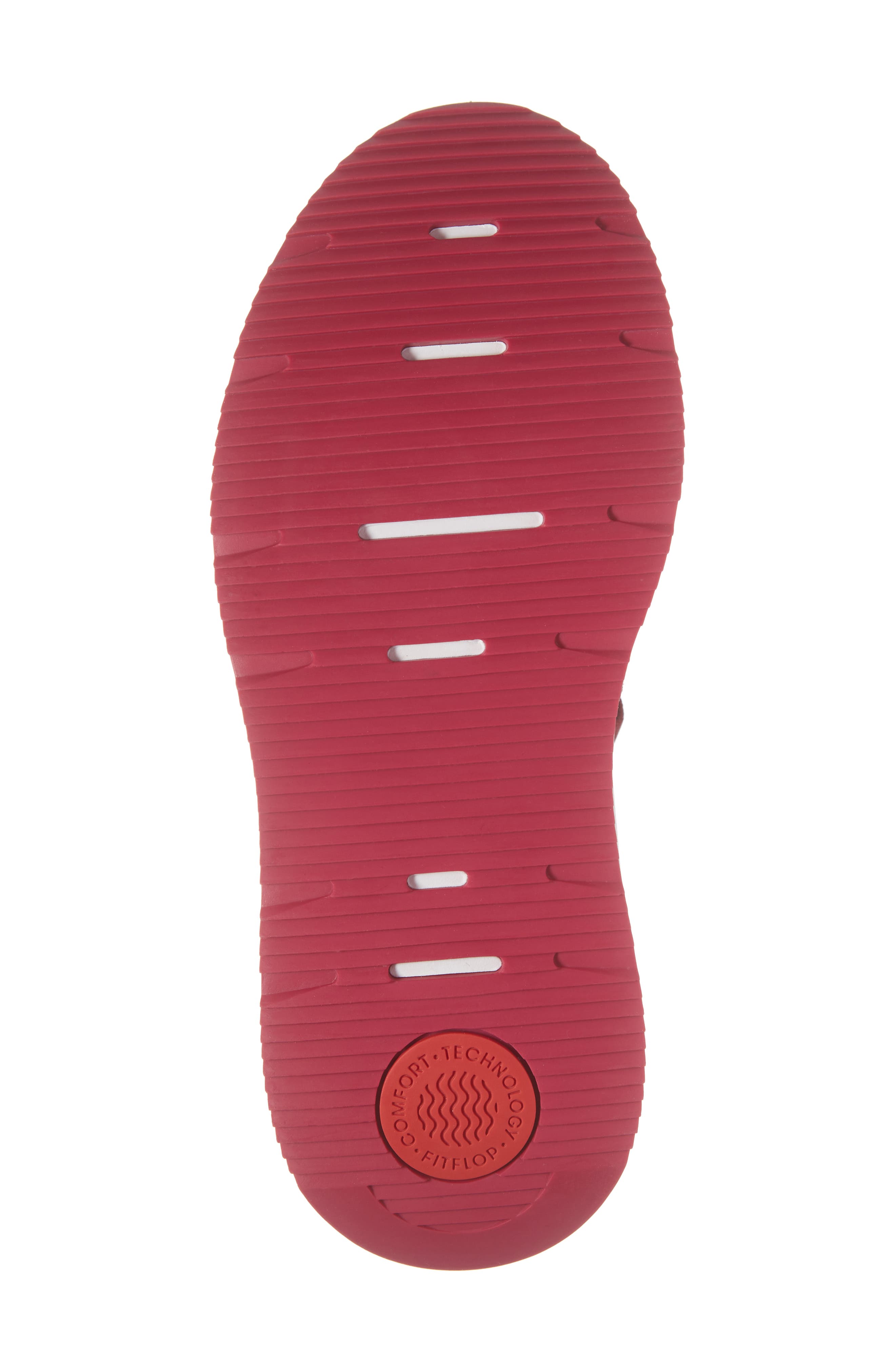 Andrea Z-Strap Sneaker, Alternate, color, FUCHSIA/ CREAM/ BLACK