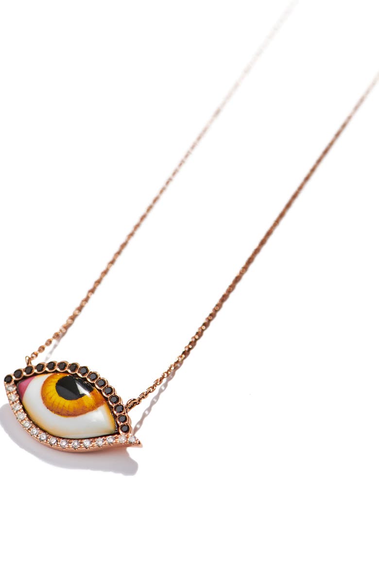 LITO Petit Ambre Necklace, Main, color, Amber