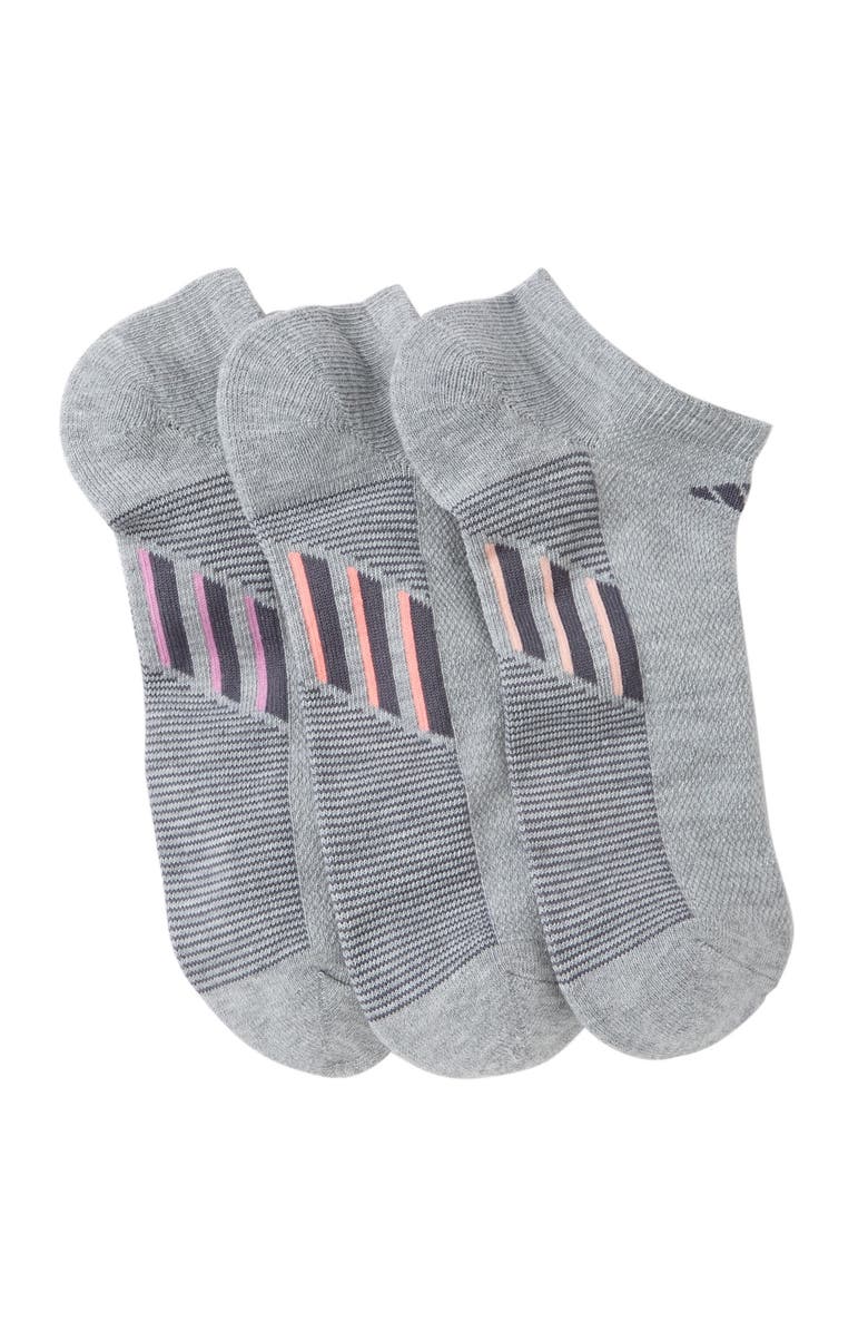 adidas Climacool Superlite No Show Socks - Pack of 3, Main, color, 