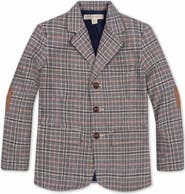 Hope & Henry Kids' Organic Brushed Cotton Suit Jacket