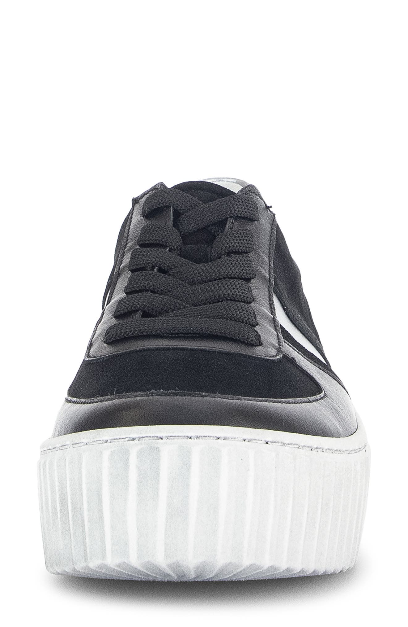 Gabor 53.203 Platform Sneaker, Alternate, color, Black